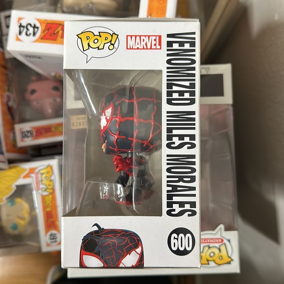 Spider-Man Maximum Venom: Venomized Miles Morales Funko Pop #600 - Picture 4 of 5